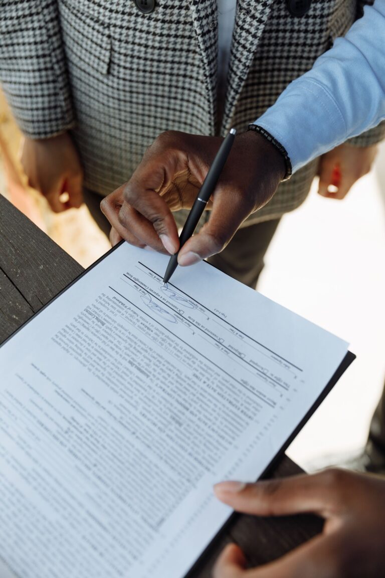 Signing an NDA representing confidentiality in white-label partnerships