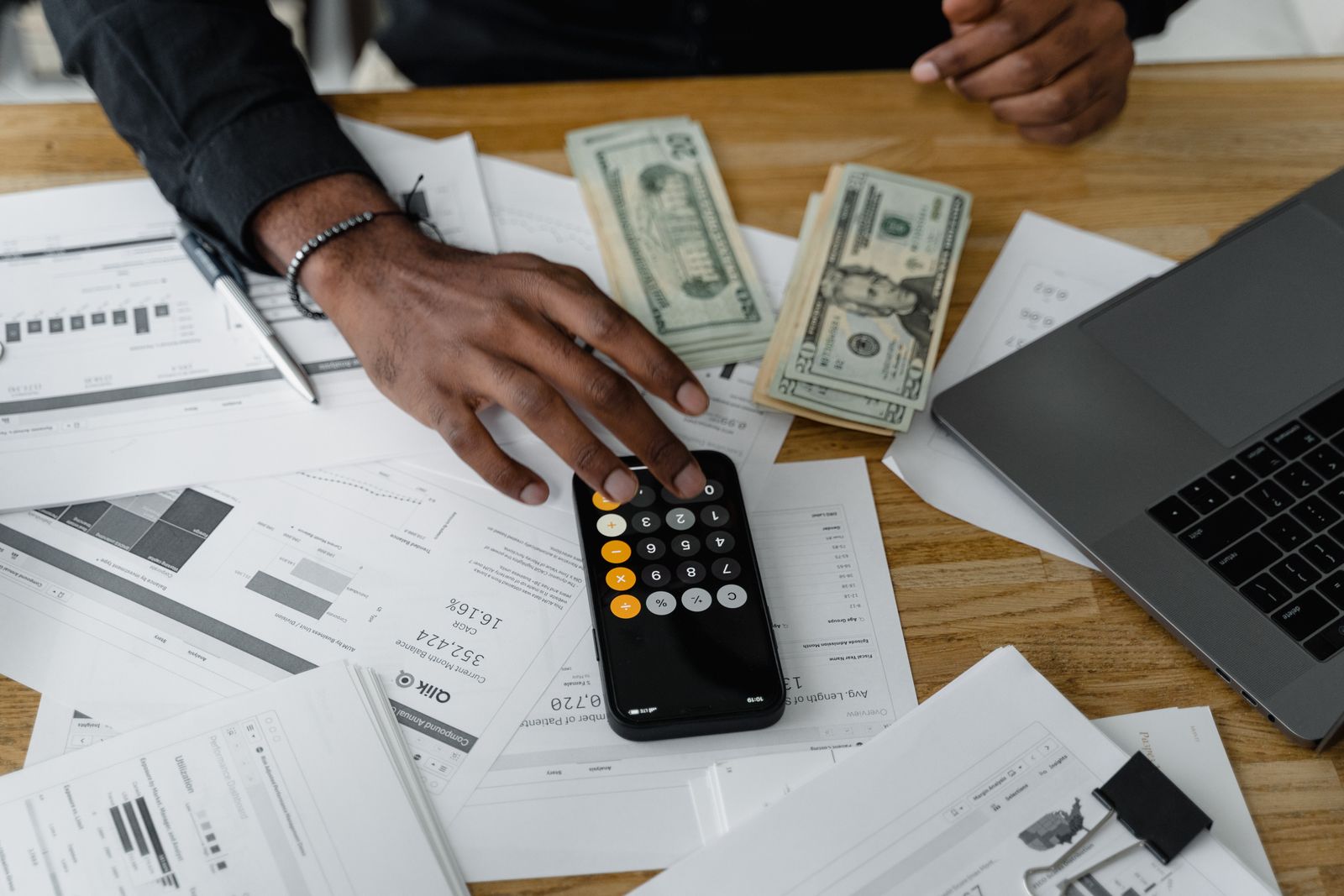 Calculator and pricing documents for white-label web development cost breakdown